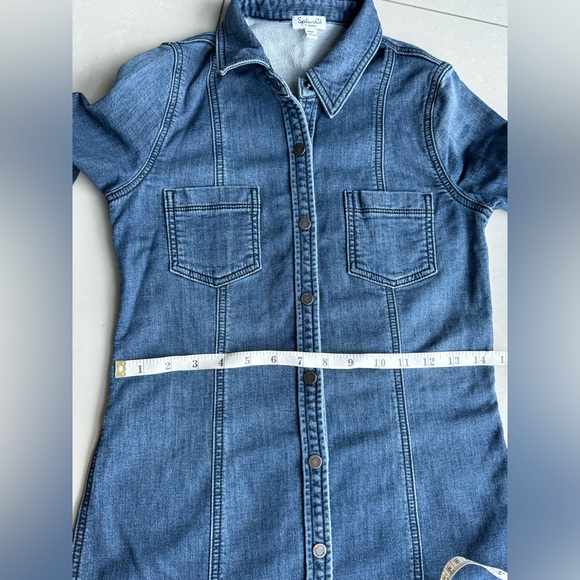 SPLENDID Denim Button Up Mini dress size XS - Picture 10 of 15